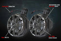 SSV WORKS Can-Am X3 Complete 5 Speaker Kicker System