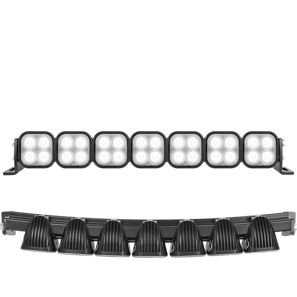 Vision X Unite LED Light Bar With Curved Rails 20"