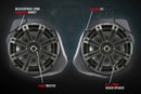 SSV WORKS Can-Am X3 Complete 5 Speaker Kicker System-6