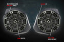 SSV WORKS Can-Am X3 Complete 5 Speaker Kicker System