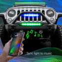 XK MULTI-COLOR RGBW LED LIGHT BAR | XKCHROME SMARTPHONE APP