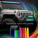 XK MULTI-COLOR RGBW LED LIGHT BAR | XKCHROME SMARTPHONE APP