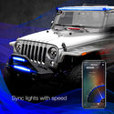 XK MULTI-COLOR RGBW LED LIGHT BAR | XKCHROME SMARTPHONE APP