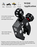 BRCOVAN Aluminum Alloy 1'' Ball Handlebar Clamp Mount Base with Anti-Theft Knob