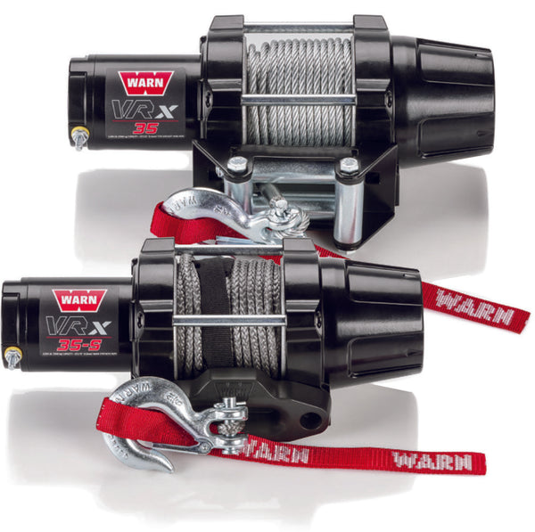 WARN VRX 3500 POWERSPORT WINCH - STEEL OR SYNTHETIC ROPE