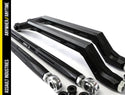 ASSAULT INDUSTRIES HIGH CLEARANCE QUICK CAMBER RADIUS RODS (FITS: POLARIS RZR)