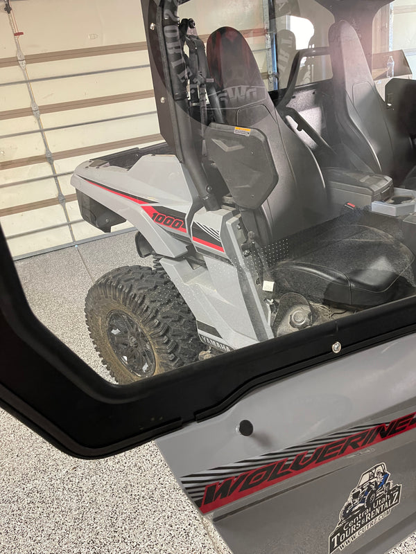 YAMAHA RMAX 2-SEAT Cab Enclosure "THE VAULT" 2021-25 Upper Side Doors & Panels (Patent Pending)