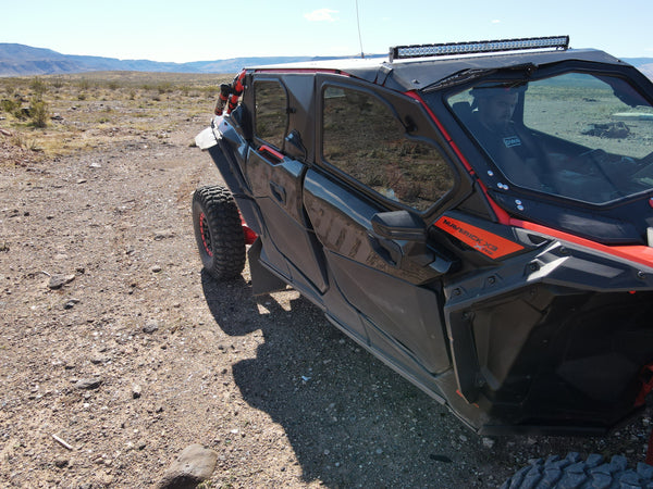 CANAM X3 4-SEAT Cab Enclosure "THE VAULT" Upper Side Doors & Panels (patent pending)