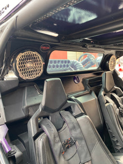 CANAM X3 REAR WINDSHIELD W/SPEAKER CUT-OUT 2016+