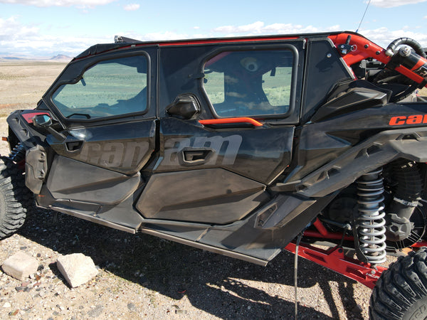 CANAM X3 4-SEAT Cab Enclosure "THE VAULT" Upper Side Doors & Panels (patent pending)