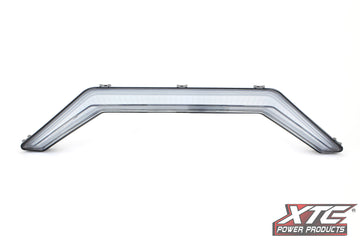Front Turn Signature Accent Light for Polaris RZR Pro A clear, curved LED accent light designed for Polaris RZR Pro models, featuring built-in turn signal functionality.