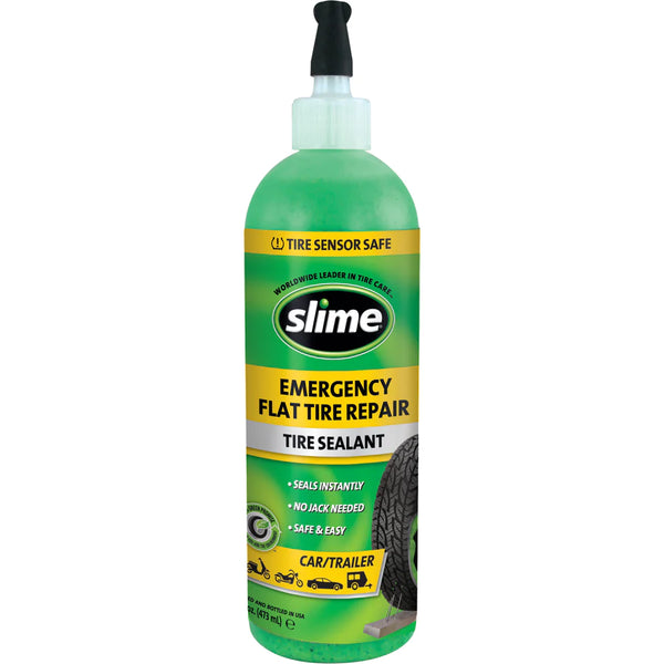 Slime Emergency Tire Sealant - 16 oz. (Car/Trailer)