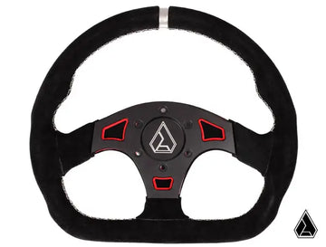Assault Industries Suede Ballistic "D" UTV Steering Wheel