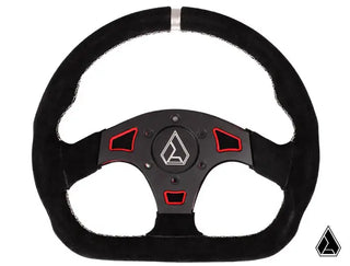 ASSAULT SUEDE BALLISTIC "D" UTV STEERING WHEEL