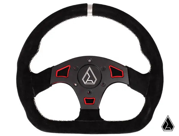 ASSAULT SUEDE BALLISTIC "D" UTV STEERING WHEEL