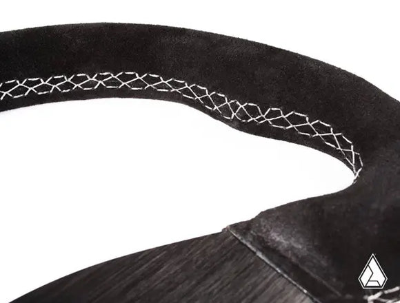 Assault Industries Suede Ballistic "D" UTV Steering Wheel