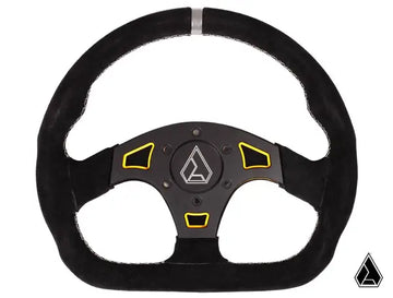 Assault Industries Suede Ballistic "D" UTV Steering Wheel